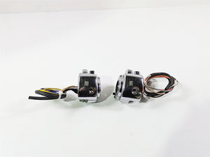 2004 Big Dog Chopper Chrome Harley Left Right Hand Light Kill STart Control Switch Set