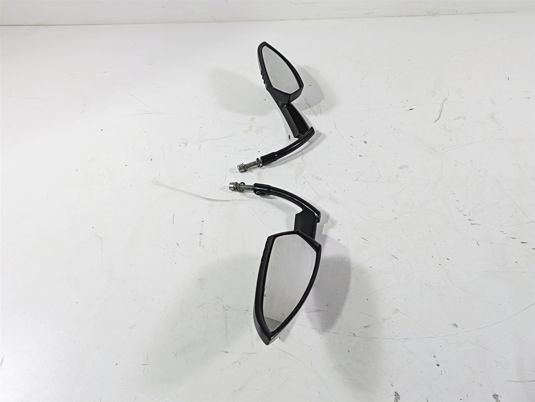 2008 Harley Touring FLHTCU E-Glide 105TH Kuryakyn Black Rambo Scythe Knife Blade Mirrors 1760 {{ shop.shopifyCountryName }} - Mototech271