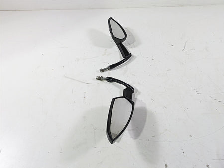2008 Harley Touring FLHTCU E-Glide 105TH Kuryakyn Black Rambo Scythe Knife Blade Mirrors 1760 {{ shop.shopifyCountryName }} - Mototech271