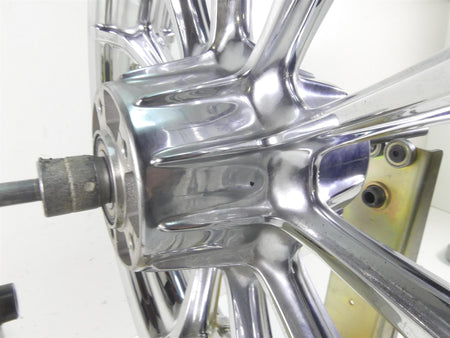 2009 Harley FLHTCU SE4 CVO E-Glide Straight Chrome 17x3 Front Wheel Rim 42171-09 {{ shop.shopifyCountryName }} - Mototech271