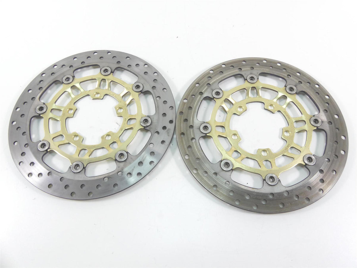 2006 Triumph Daytona 675 Front Sunstar Brake Disc Rotor Set T2021040 T2021045 {{ shop.shopifyCountryName }} - Mototech271