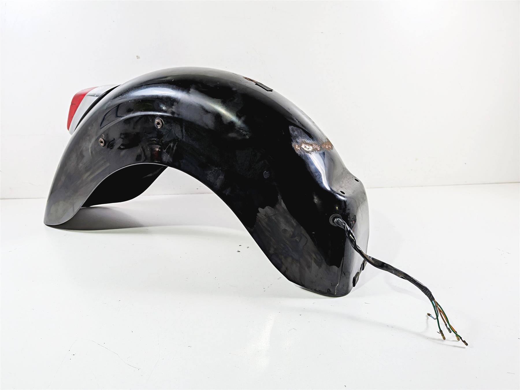 2002 Honda Shadow VT750 CDA Deluxe Rear Fender & Taillight 80100-MBA-661ZB {{ shop.shopifyCountryName }} - Mototech271