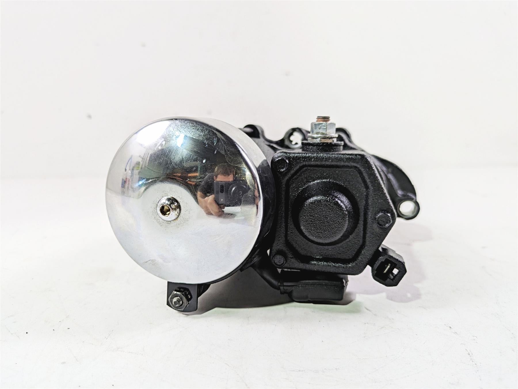 2008 Harley FXDL Dyna Low Rider 105TH Engine Starter Motor + Cover 31618-06A {{ shop.shopifyCountryName }} - Mototech271