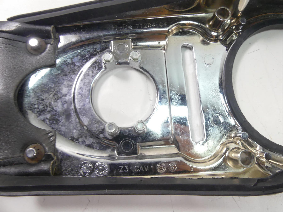 2009 Harley FXDF Dyna Fat Bob Tank Dash Chrome Cover Console 71204-04 {{ shop.shopifyCountryName }} - Mototech271