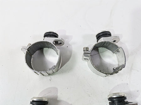 2017 Harley Dyna FXDB Street Bob Windshield Wind Shield Screen Clamps Mount Set {{ shop.shopifyCountryName }} - Mototech271