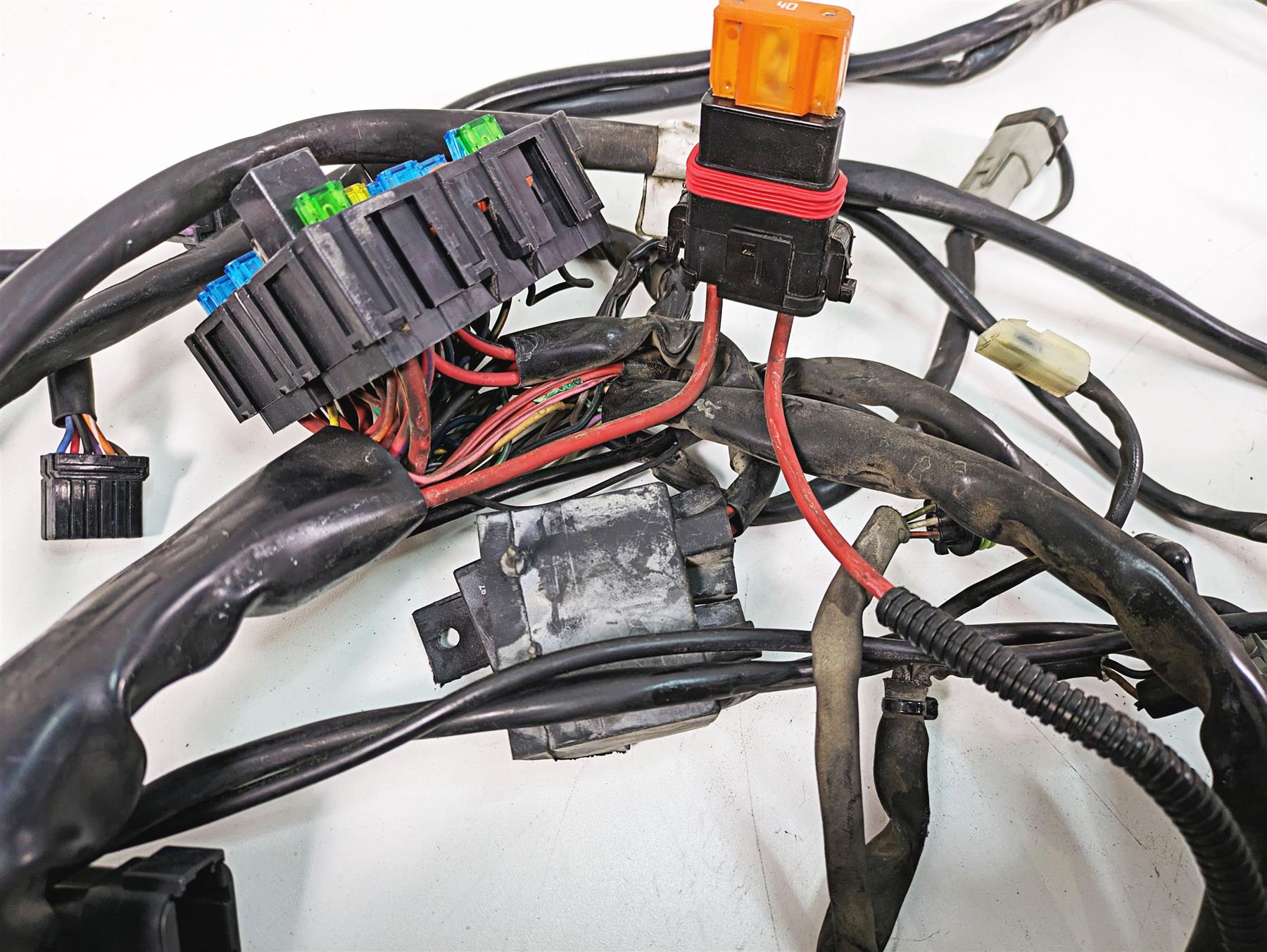 2008 Harley FLHTCU Electra Glide Main Wiring Harness Loom Abs - No Cuts 70121-08 {{ shop.shopifyCountryName }} - Mototech271