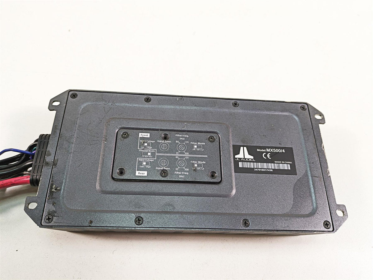 2013 Harley Touring FLHX Street Glide JL Audio Speaker Amplifier 4C 500W MX500/4 {{ shop.shopifyCountryName }} - Mototech271