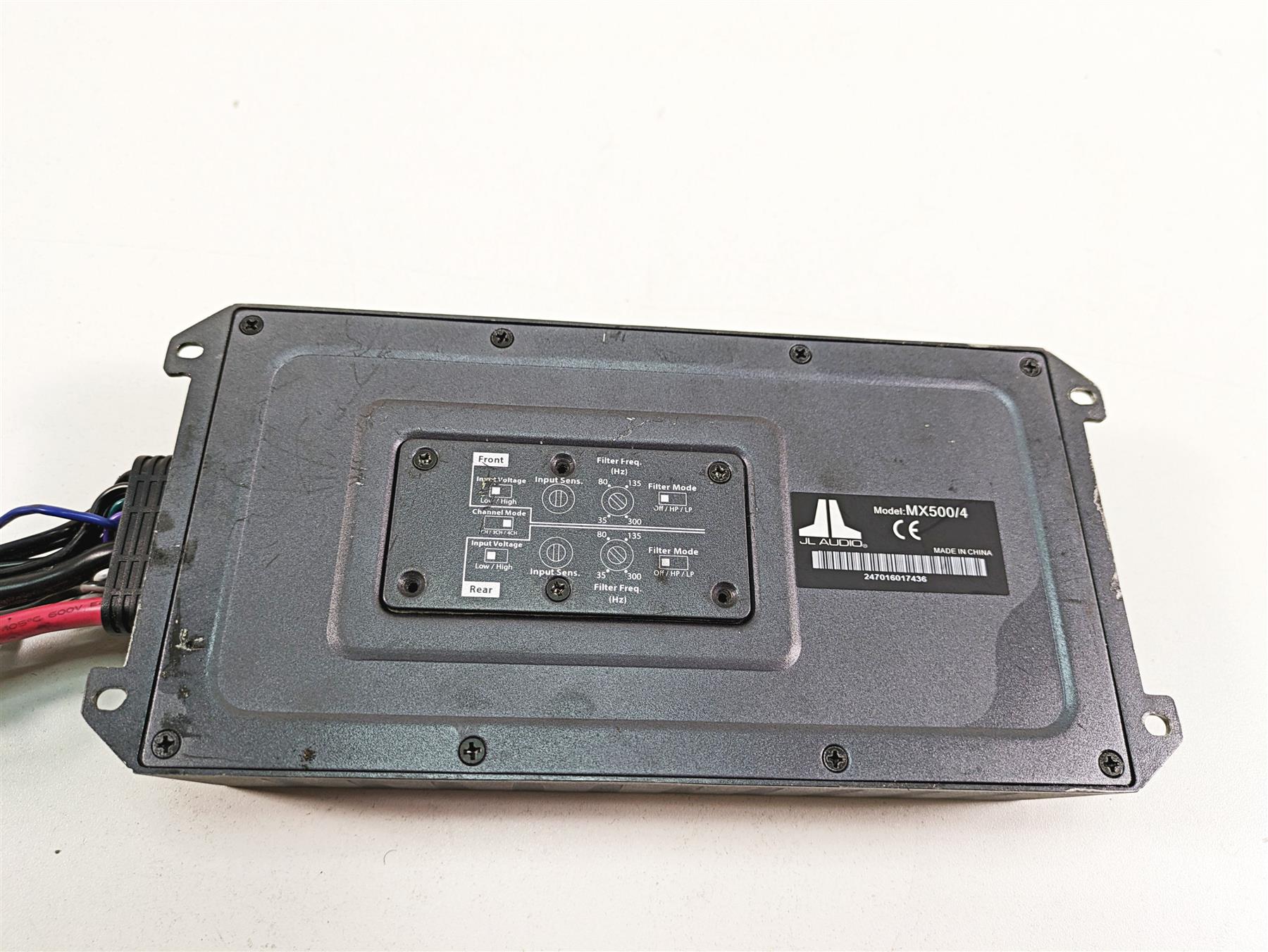 2013 Harley Touring FLHX Street Glide JL Audio Speaker Amplifier 4C 500W MX500/4 {{ shop.shopifyCountryName }} - Mototech271