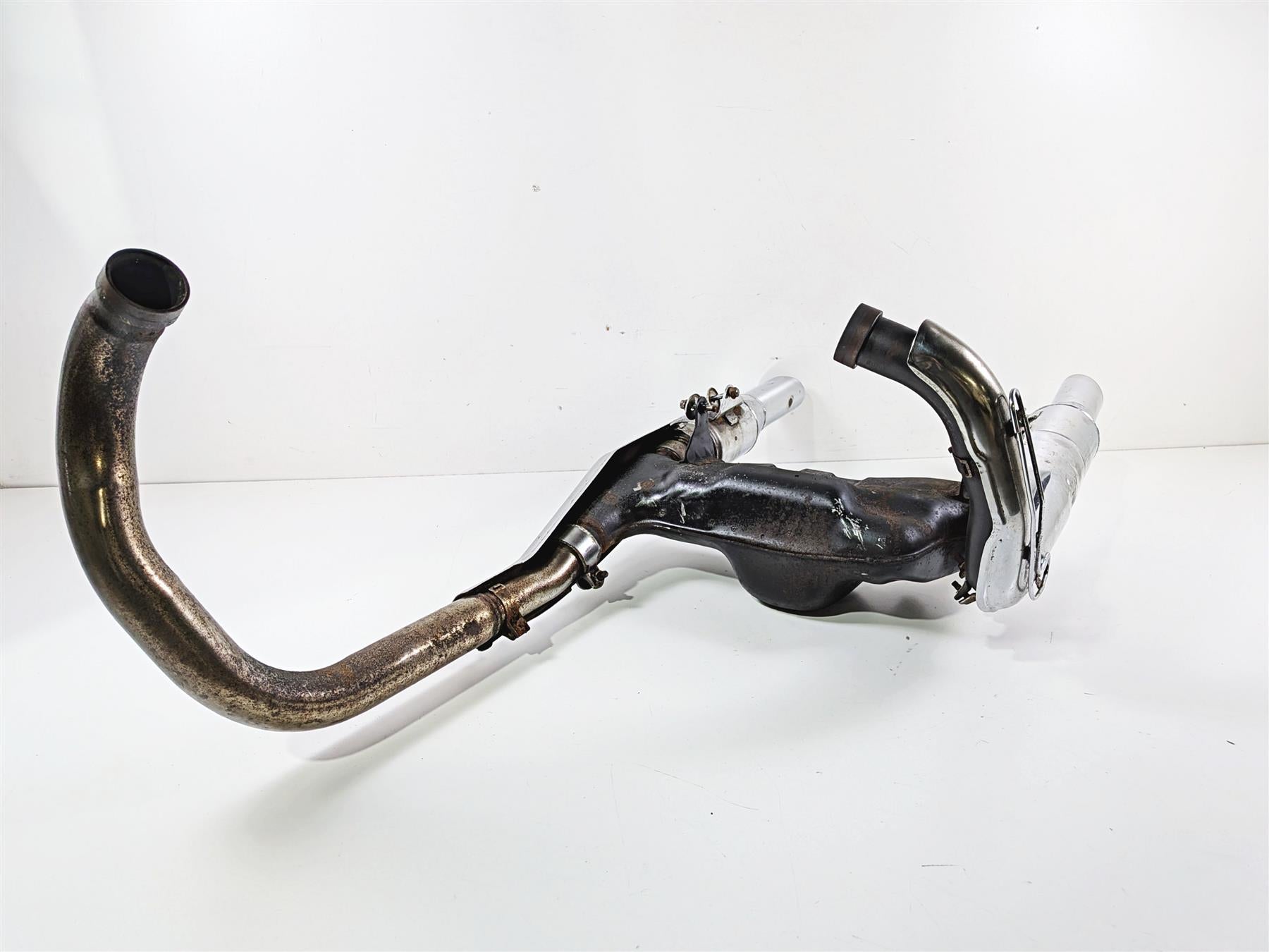 1989 Kawasaki VN750 Vulcan Left Right Exhaust Muffler & Header Set 18002-1701 {{ shop.shopifyCountryName }} - Mototech271