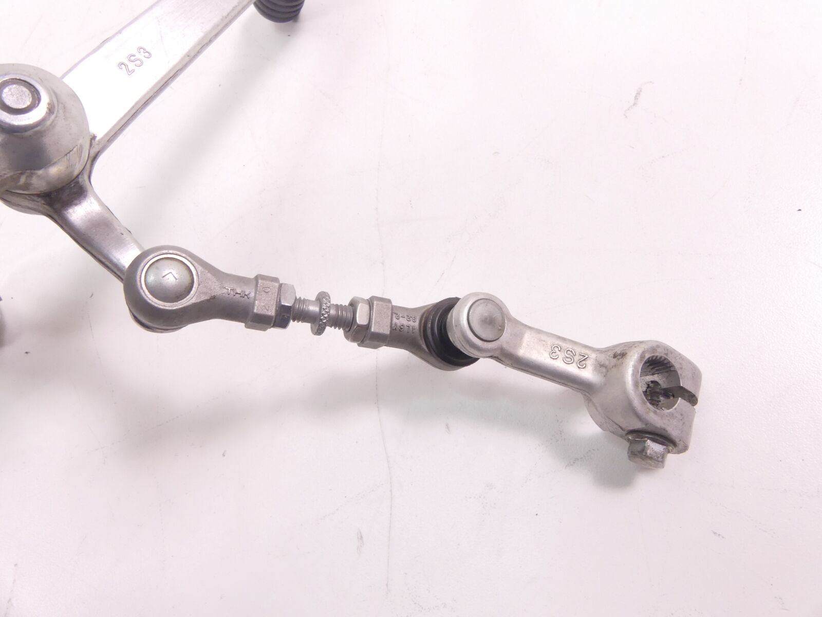 2014 Yamaha VMX17 V-Max 1700 Left Footpeg Foot Peg & Shifter Set 2S3-27442-00 {{ shop.shopifyCountryName }} - Mototech271