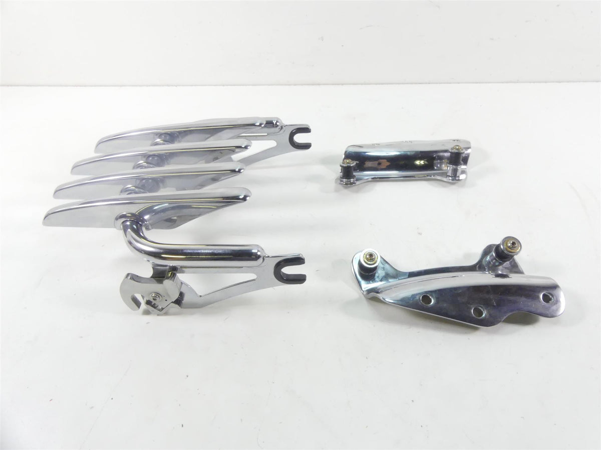 2010 Harley Touring FLHX Street Glide Quick Release Luggage Rack Mount {{ shop.shopifyCountryName }} - Mototech271