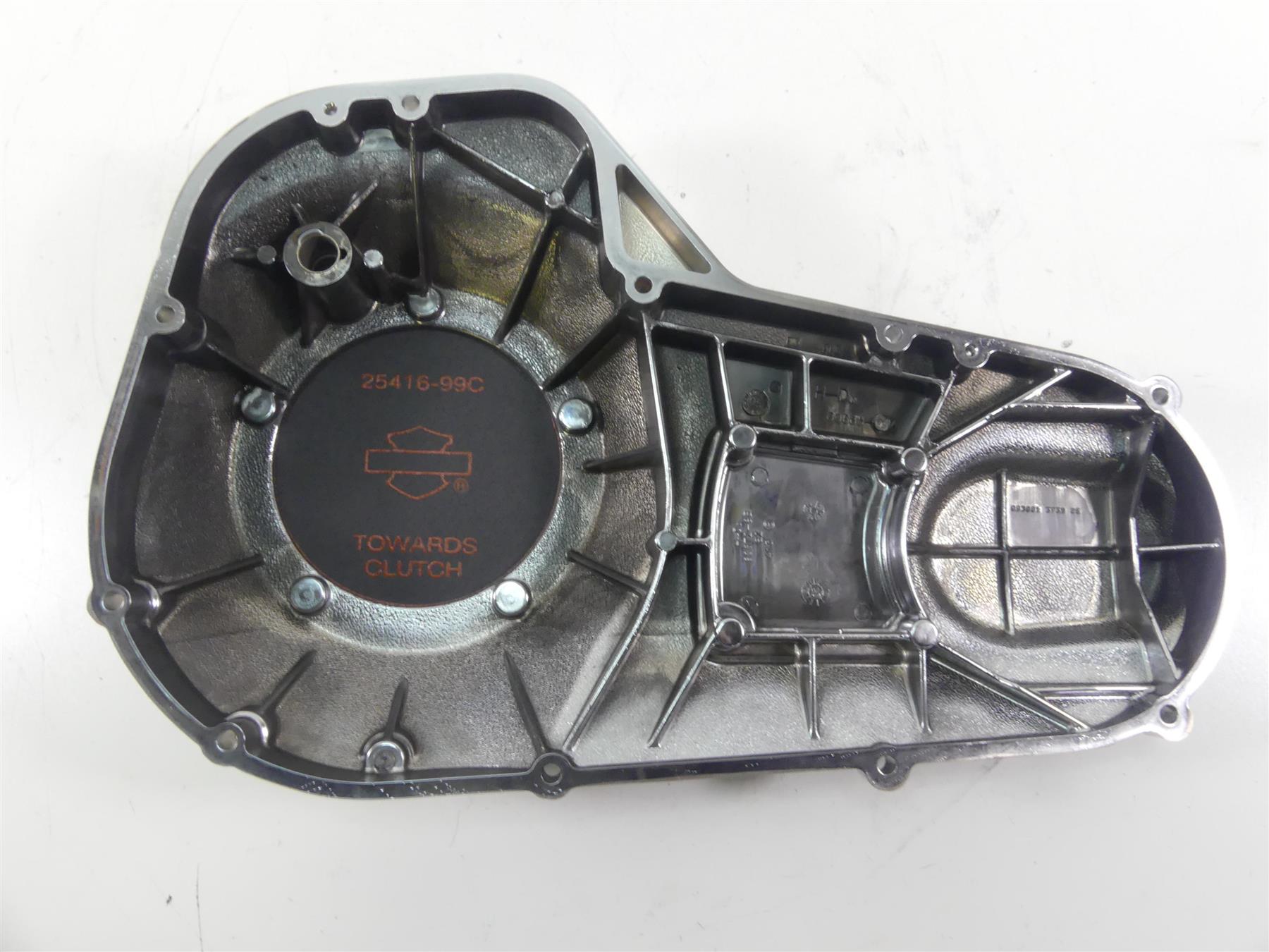 2005 Harley Touring FLHRSI Road King Outer Primary Drive Clutch Cover 60685-04A {{ shop.shopifyCountryName }} - Mototech271