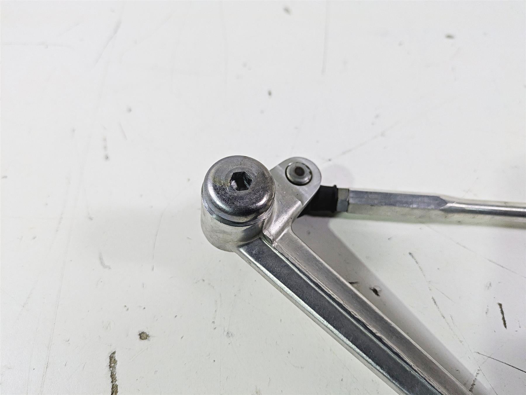 2005 Kawasaki ZX12R Ninja Left Front Footpeg & Shifter 34028-1428 13242-1363 {{ shop.shopifyCountryName }} - Mototech271
