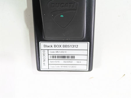 2019 Ducati Supersport 939 S Black Box Control Unit Module Cdi BBS1312 38510721C {{ shop.shopifyCountryName }} - Mototech271