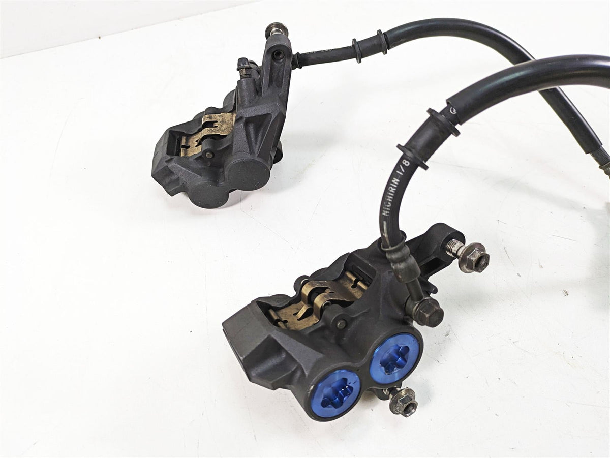 2002 Yamaha FZ1 FZS1000 Fazer Front Brake Caliper + Line Set 5DM-2580T-00-00 {{ shop.shopifyCountryName }} - Mototech271