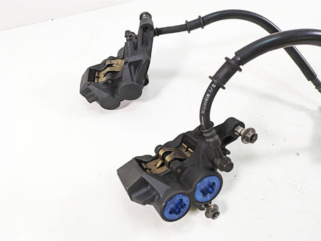 2002 Yamaha FZ1 FZS1000 Fazer Front Brake Caliper + Line Set 5DM-2580T-00-00 {{ shop.shopifyCountryName }} - Mototech271