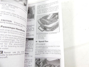 2011 Sea-Doo RXT-X 260 GTX Wake Pro Owners Manual Booklet 219000739
