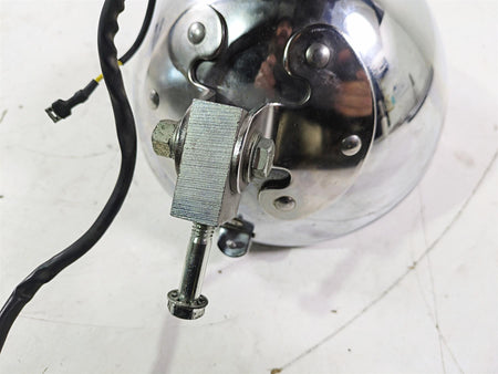 2004 Harley Softail FLSTF Fat Boy Headlight Iron Cross Skull + Visor 67903-00 {{ shop.shopifyCountryName }} - Mototech271