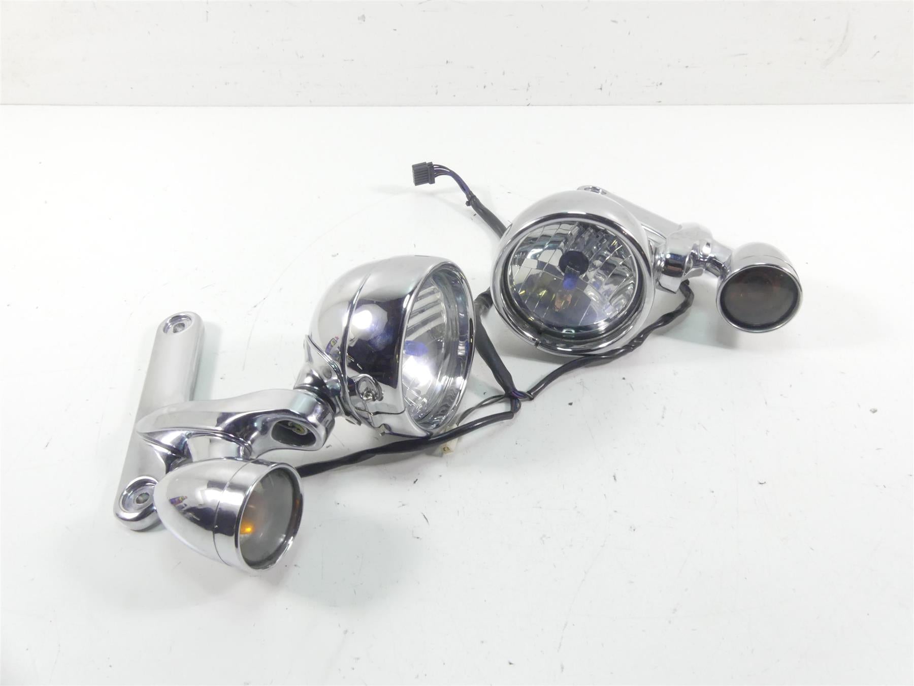 2005 Harley Touring CVO FLHTC SE Electra Glide Front Blinker Light Set 68836-04 {{ shop.shopifyCountryName }} - Mototech271