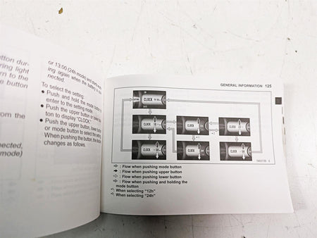 2018 Kawasaki ZX1002 Ninja H2 SX Owners Manual Booklet ZX1002AJ/BJ 99987-0050 {{ shop.shopifyCountryName }} - Mototech271