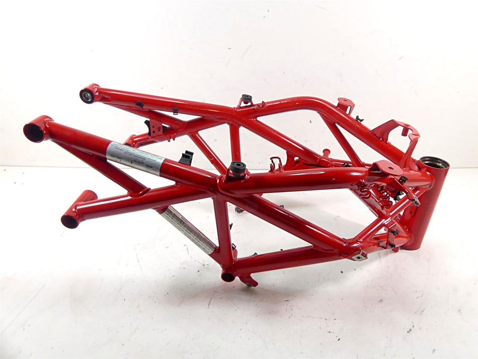 2013 Ducati Diavel Red Straight Main Frame Chassis With California Salvage Title 470P2012AA {{ shop.shopifyCountryName }} - Mototech271