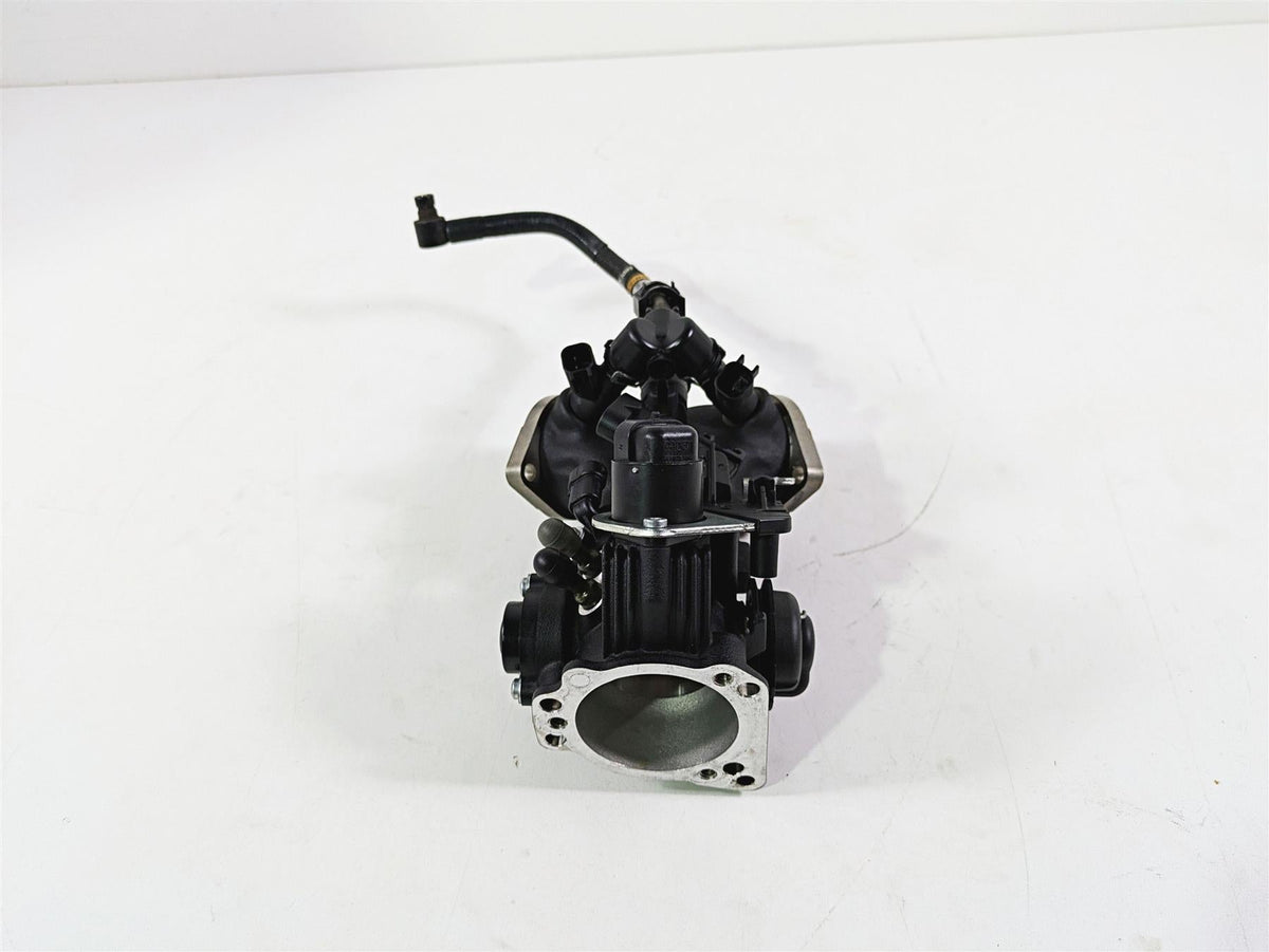 2014 Harley FXDL Dyna Low Rider Throttle Body Fuel Injectors 27708-10A 27618-06A {{ shop.shopifyCountryName }} - Mototech271