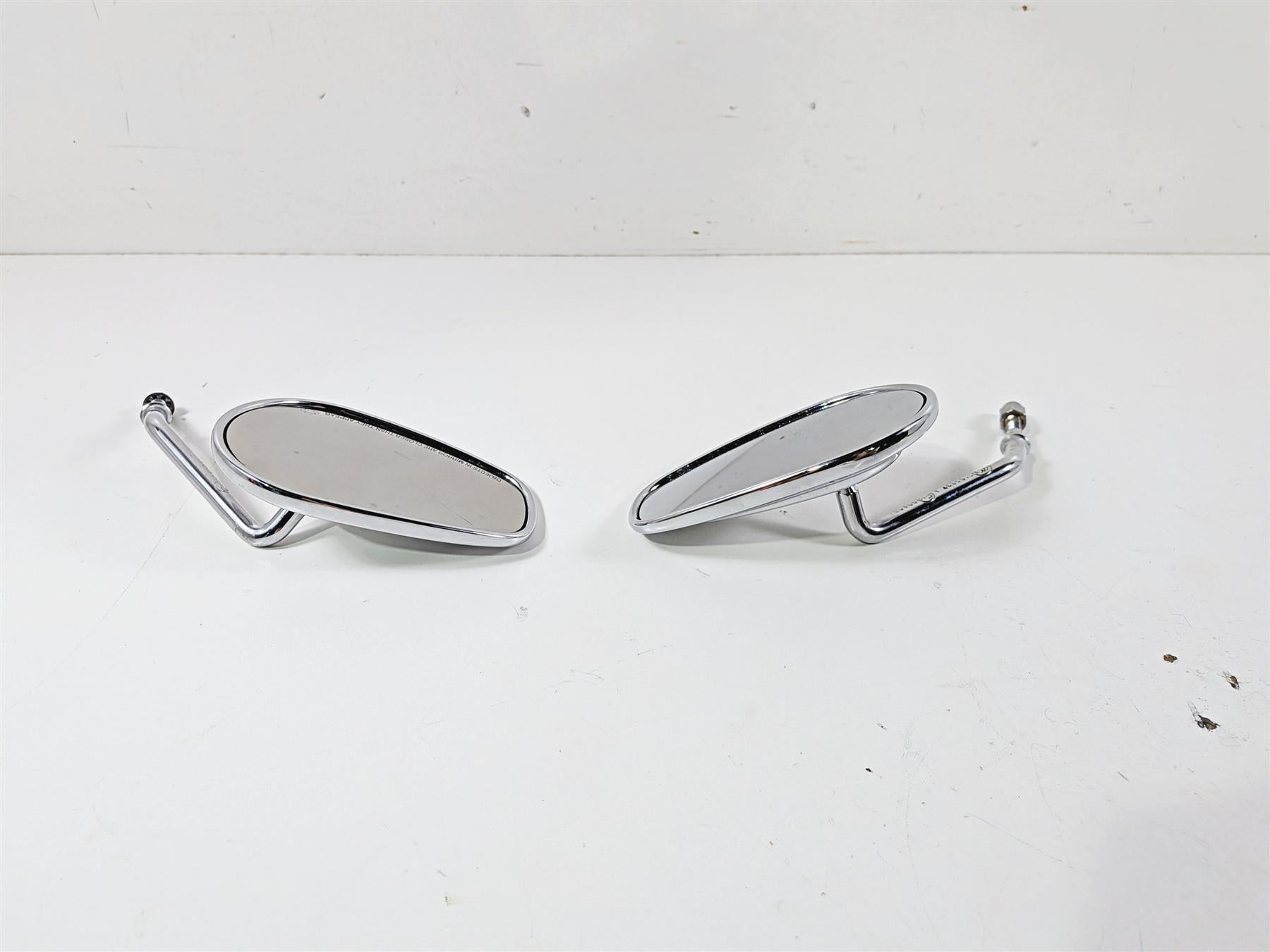 2006 Harley Sportster XL883 Low Rear View Mirror Set Chrome 91846-03B 91848-03B {{ shop.shopifyCountryName }} - Mototech271