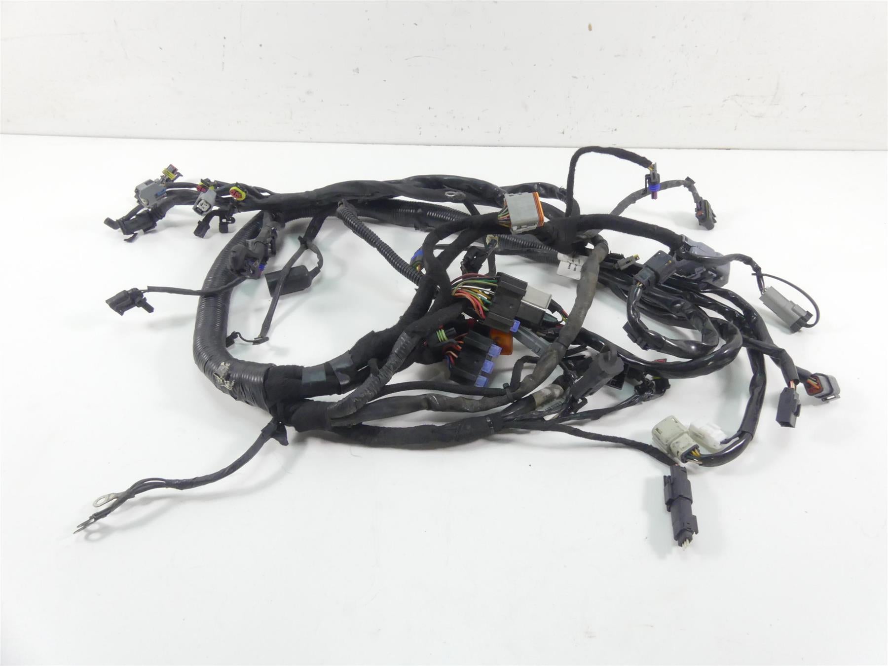 2009 Harley Dyna FXDF SE CVO Fat Bob Wiring Harness Loom -No Cuts 70184-09 {{ shop.shopifyCountryName }} - Mototech271