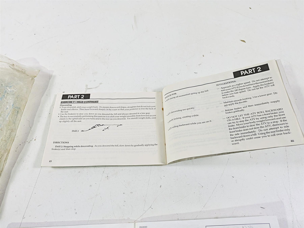 2001 Yamaha Banshee YFZ350 Owners Manual & Tips Book 5FK-28199-13 {{ shop.shopifyCountryName }} - Mototech271