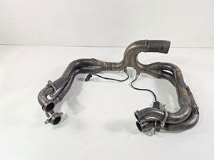2017 Aprilia RSV 1100 Tuono V4 Factory Exhaust Header Set - Dent 858738 2B003347