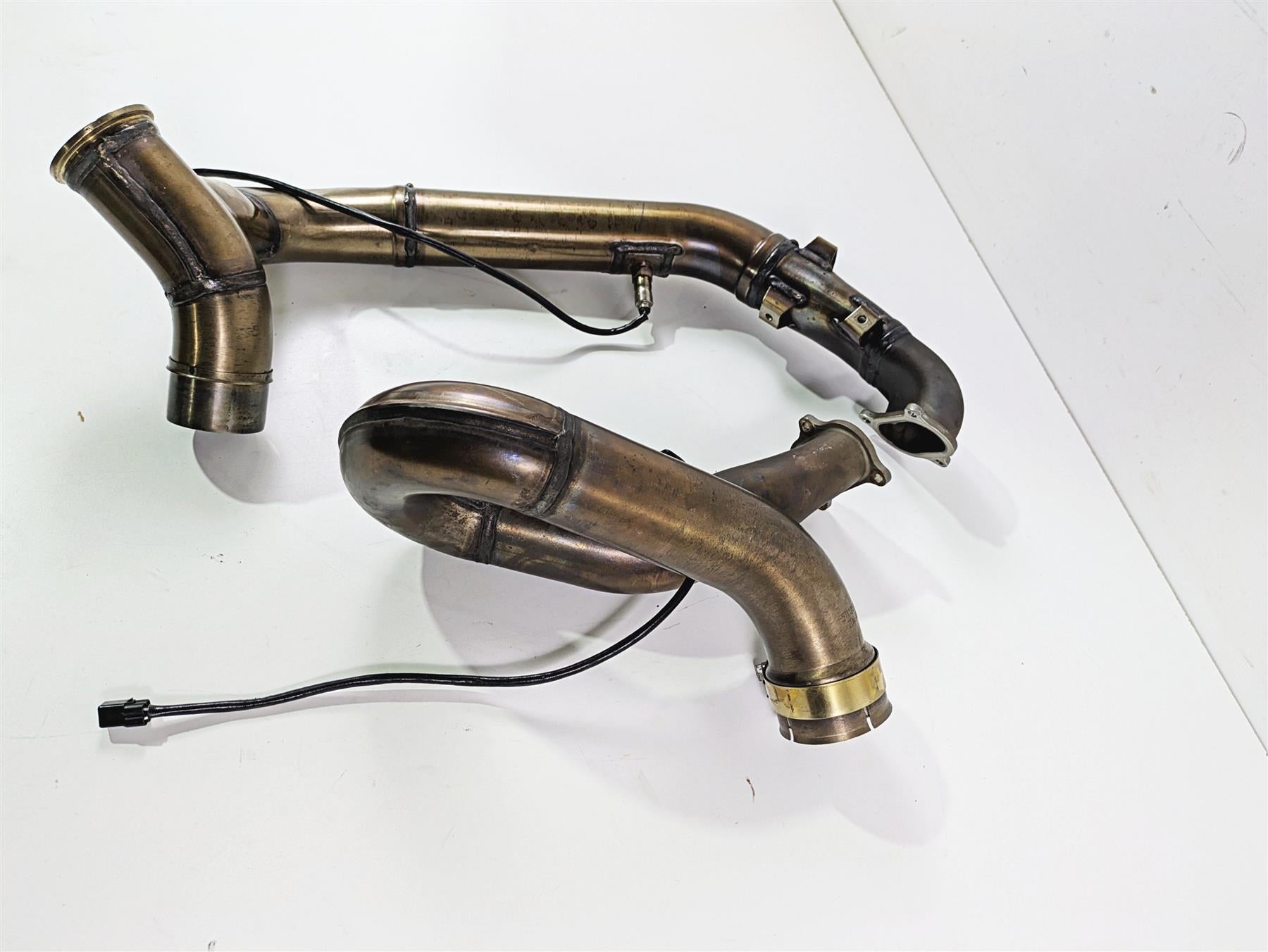 2022 Ducati Streetfighter V2 Front Rear Exhaust Header Set 57012147AA 57112155AA {{ shop.shopifyCountryName }} - Mototech271