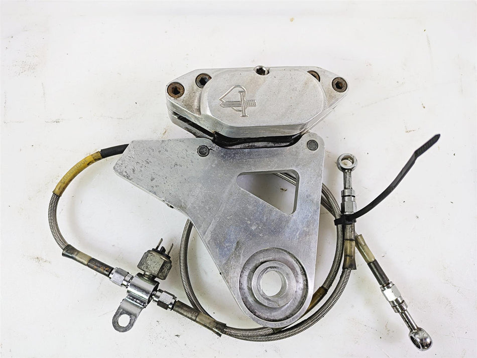 2002 Indian Spirit Deluxe Rear Brake Caliper & Bracket 50-051 53-176 {{ shop.shopifyCountryName }} - Mototech271