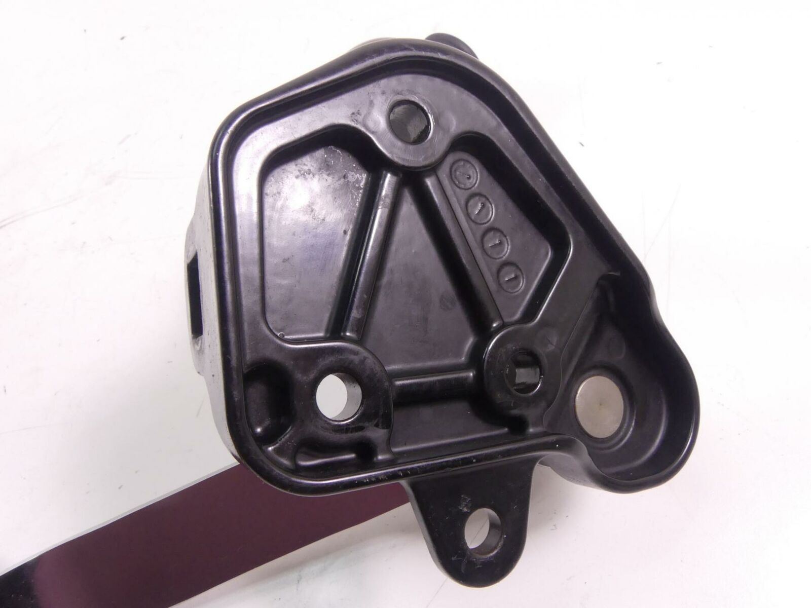 2009 Harley FXCW Softail Rocker Right Footpeg Foot Peg & Brake Pedal Set 5060002 {{ shop.shopifyCountryName }} - Mototech271