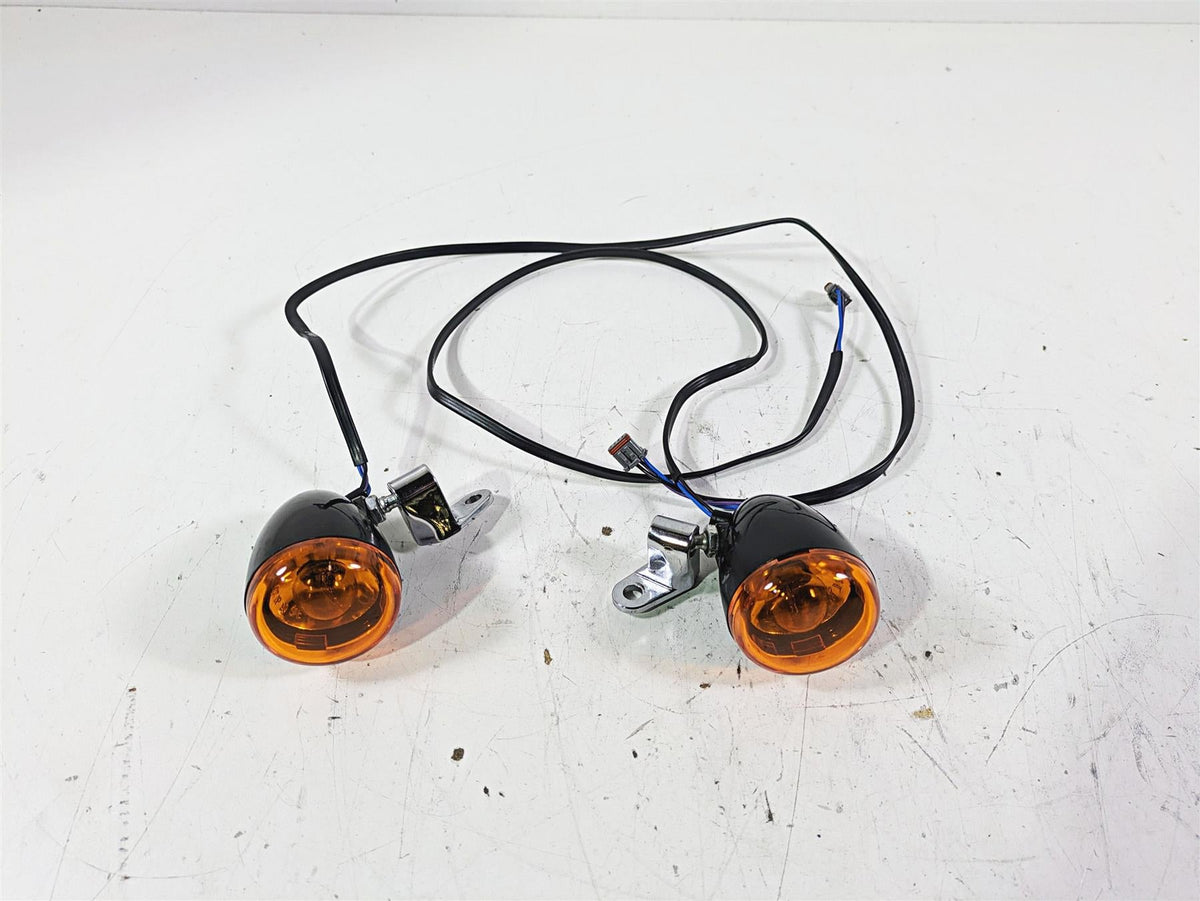 2021 Harley Softail FLSL Slim Front Blinker Turn Signal Set 67800523 {{ shop.shopifyCountryName }} - Mototech271