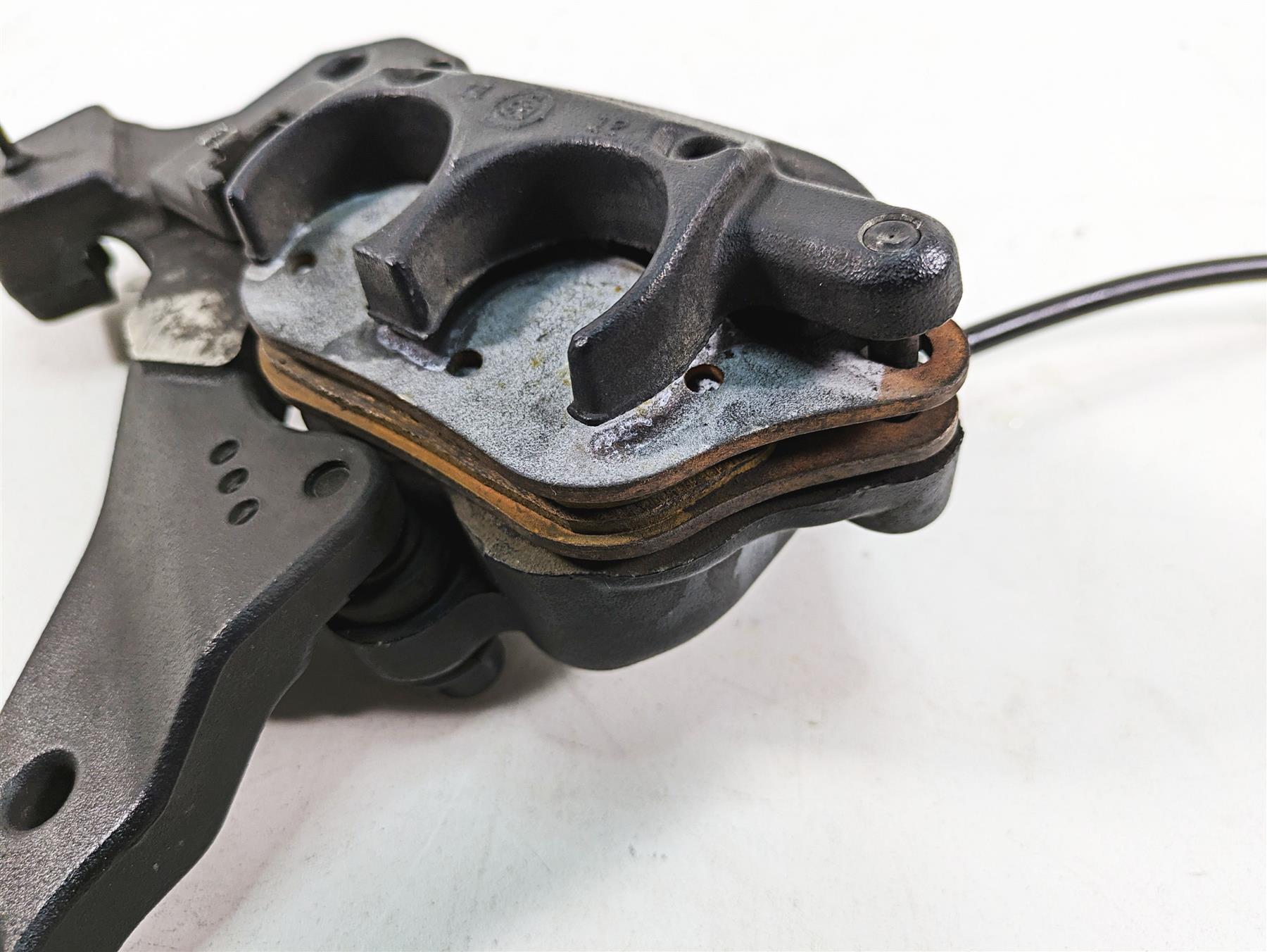 2012 Harley FLD Dyna Switchback Rear Brake Caliper + Bracket 25mm 40908-08 {{ shop.shopifyCountryName }} - Mototech271