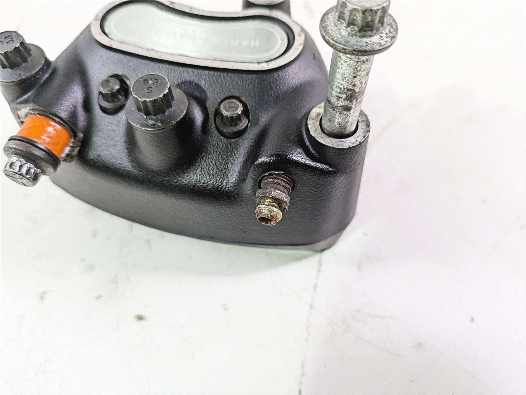 2004 Harley FLSTCI Softail Heritage Front Brake Caliper 44046-00D {{ shop.shopifyCountryName }} - Mototech271