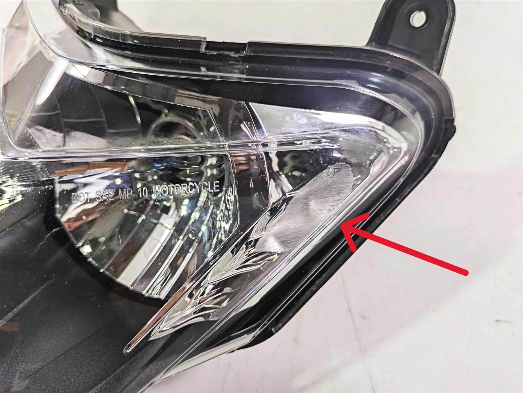 2015 Ducati Hypermotard 821 SP Headlight Head Light Lamp 52010243A {{ shop.shopifyCountryName }} - Mototech271