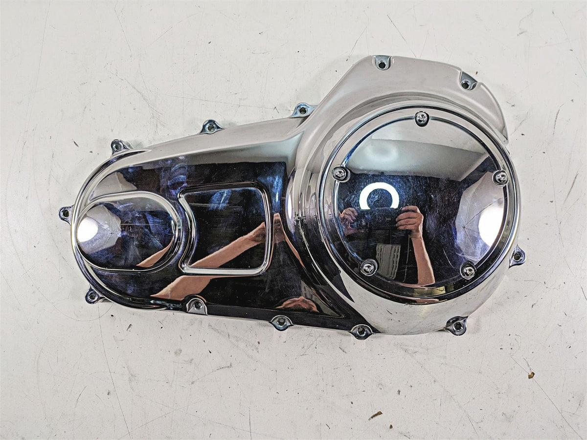 2008 Harley FLHTCU Electra Glide Outer Primary Drive Clutch Cover 60685-07 {{ shop.shopifyCountryName }} - Mototech271