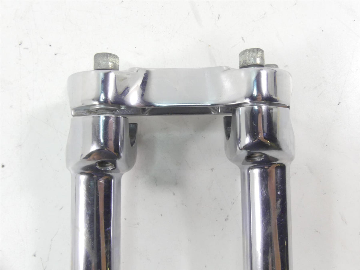 2008 Harley Softail FXSTB Night Train 6" Chrome Handlebar Riser Holder 56567-86B {{ shop.shopifyCountryName }} - Mototech271