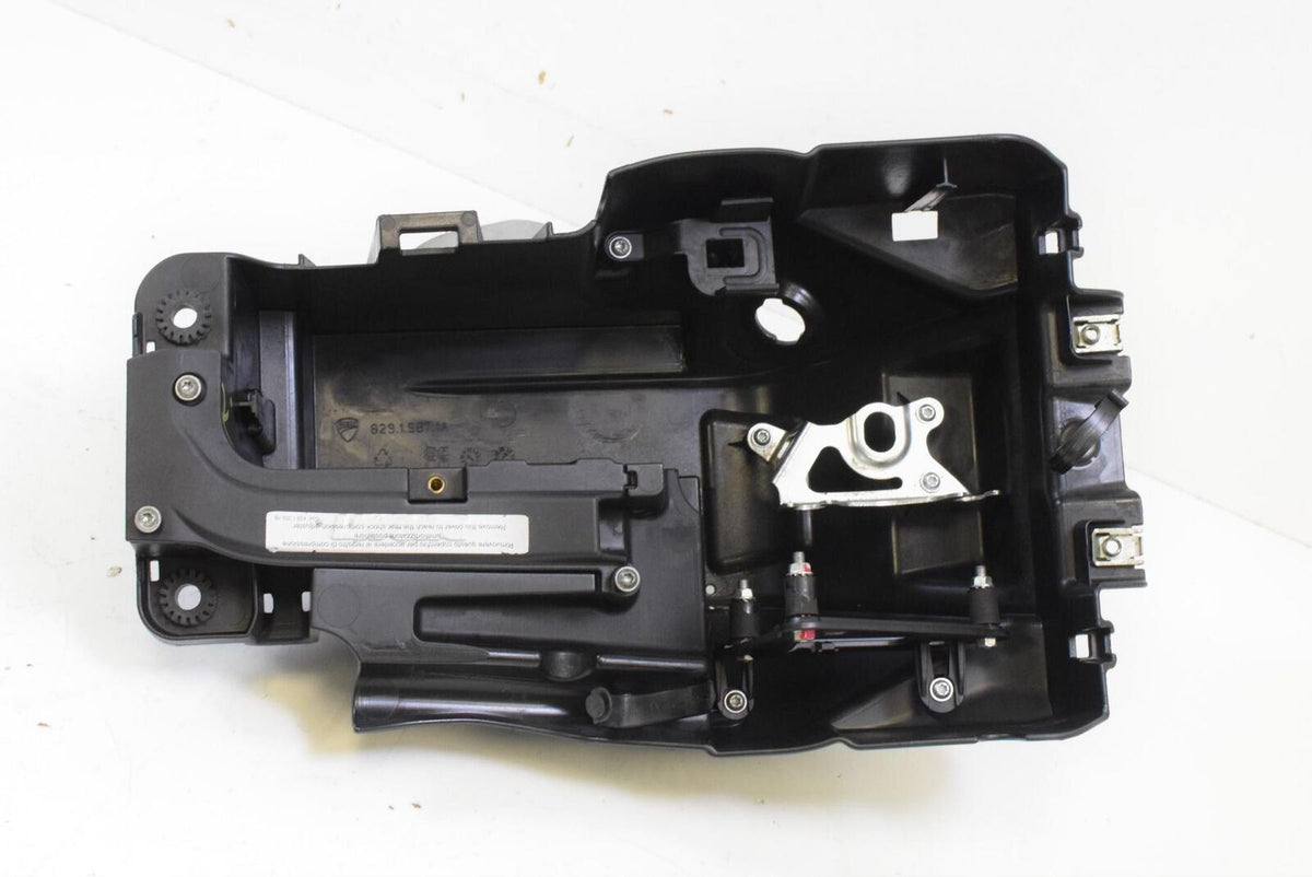 2011 Ducati Multistrada 1200 ABS Battery Box Housing Tray Fairing 82919871A {{ shop.shopifyCountryName }} - Mototech271