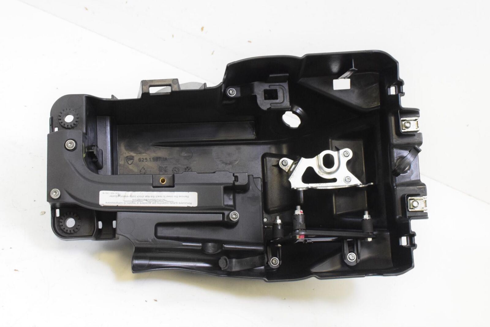 2011 Ducati Multistrada 1200 ABS Battery Box Housing Tray Fairing 82919871A {{ shop.shopifyCountryName }} - Mototech271
