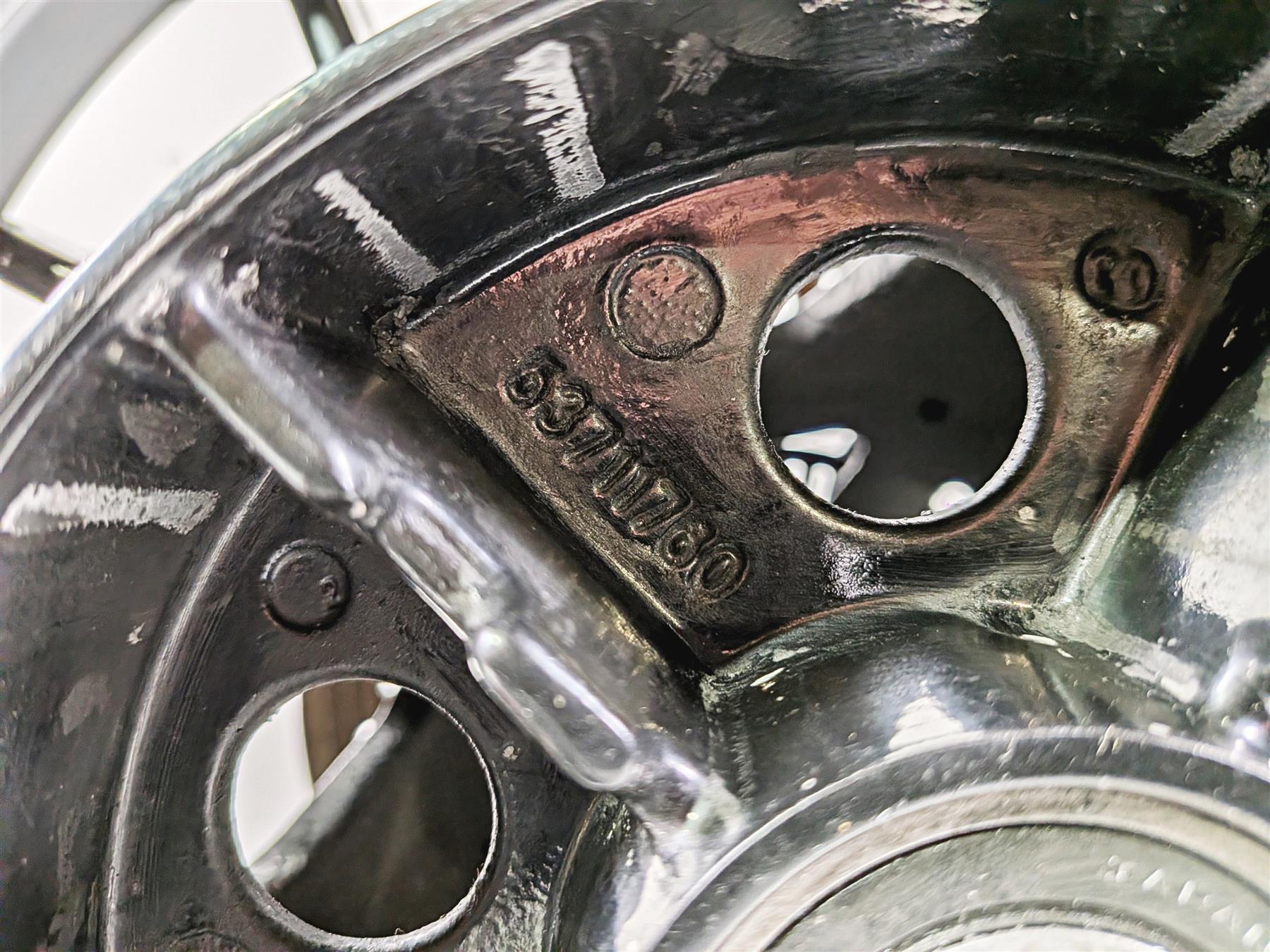 2014 BMW S1000RR K46 17x6 Rear Wheel Rim .7mm Runout Read 36318548895 {{ shop.shopifyCountryName }} - Mototech271