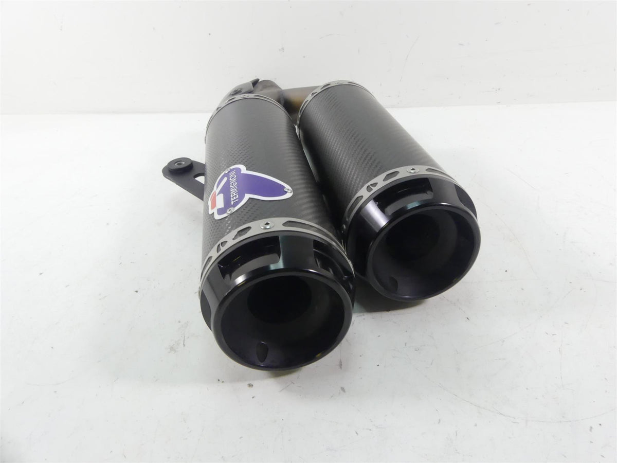 2015 Ducati Monster 1200 S Termignoni Carbon Slip On Exhaust Muffler 96410251A {{ shop.shopifyCountryName }} - Mototech271