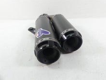 Load image into Gallery viewer, 2015 Ducati Monster 1200 S Termignoni Carbon Slip On Exhaust Muffler 96410251A
