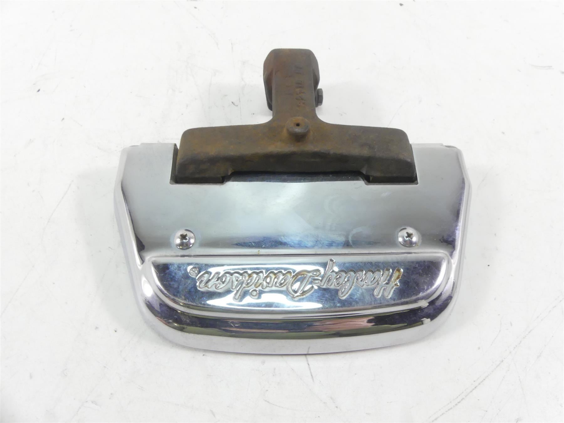 1989 Harley Touring FLTC Tour Glide Rear Passenger Chrome Floor Board 52713-91 {{ shop.shopifyCountryName }} - Mototech271