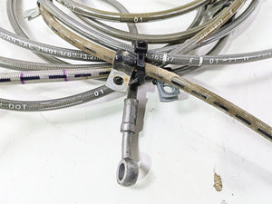 2022 Polaris RZR XP 4 1000 Premium Front Rear Brake Line Hose Set 1912881 | Mototech271