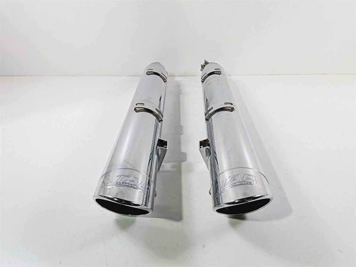 2020 Indian Challenger Limited Tab Performance 4" Chrome Exhaust Pipes 211-1291-Mototech271