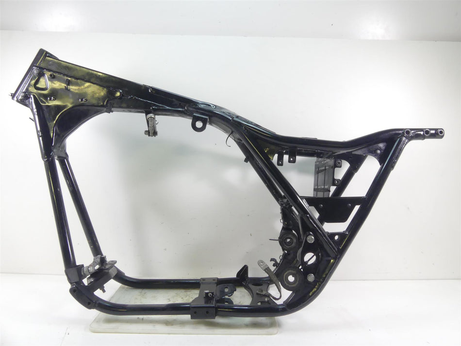 2000 Harley Dyna FXR4 CVO Super Glide Straight Main Frame Chassis With Clean Title 47205-91B {{ shop.shopifyCountryName }} - Mototech271