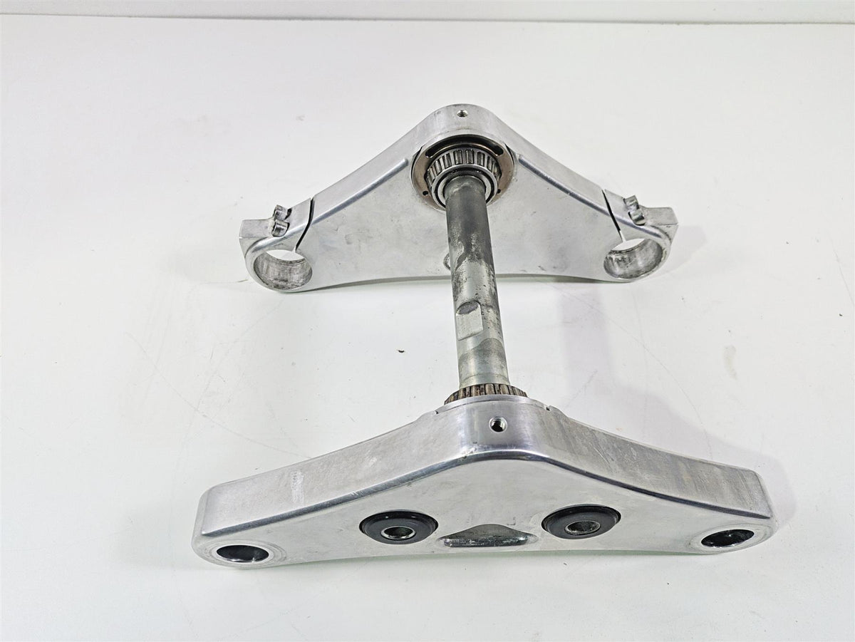 2002 Big Dog Pitbull Upper Lower Triple Tree Steering Clamp Set {{ shop.shopifyCountryName }} - Mototech271