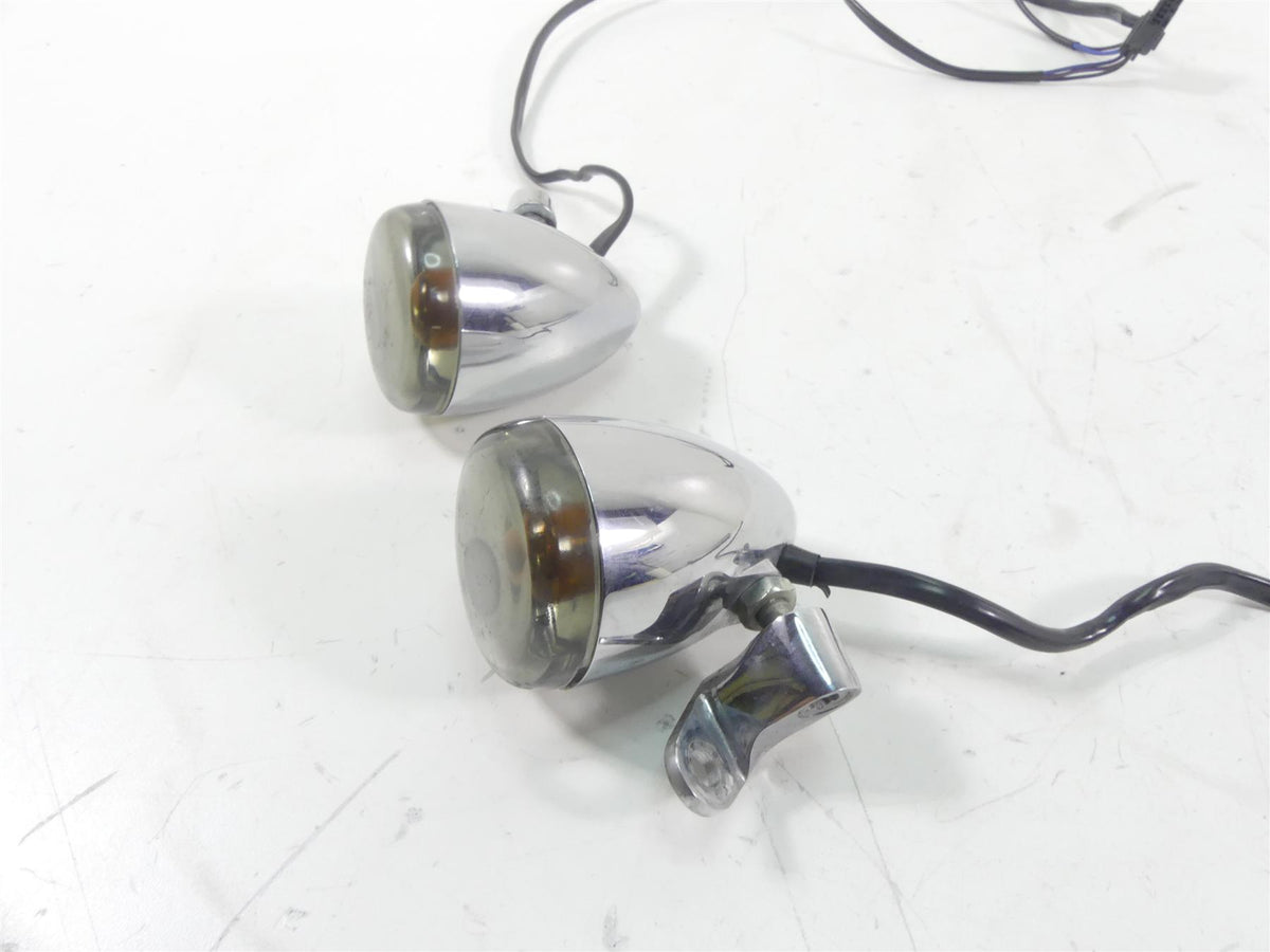 2007 Harley Touring FLHR SE CVO Road King Front Turn Signal Set - Read 68614-03 {{ shop.shopifyCountryName }} - Mototech271